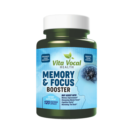 Memory & Focus Booster | Vita Vocal Best Vitamins and Supplements